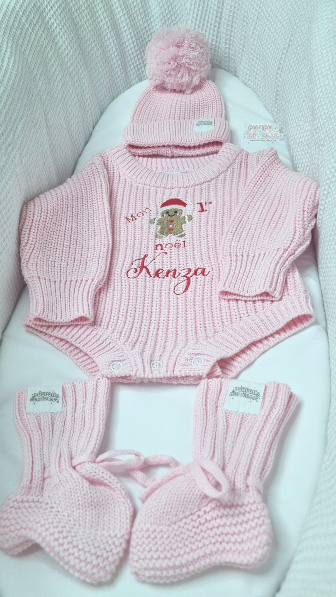 Coffret Naissance Noël | Ensemble Barboteuse