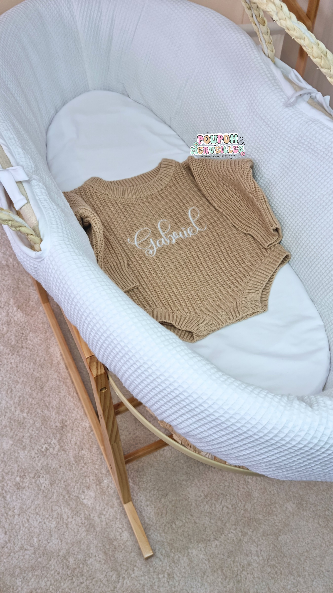 Barboteuse personnalisée en maille