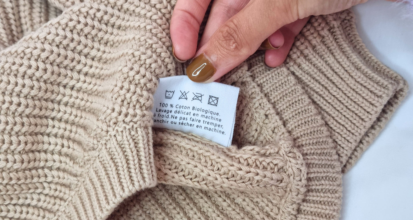 Barboteuse personnalisée en maille