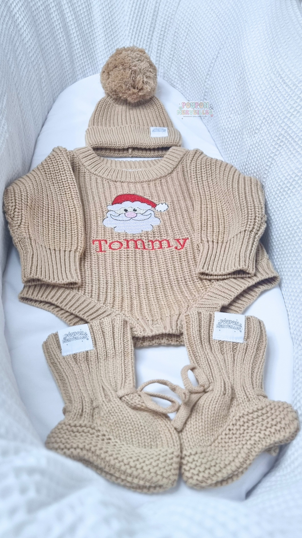 Coffret Naissance Noël | Ensemble Barboteuse