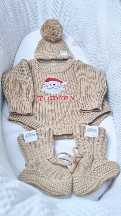 Coffret Naissance Noël | Ensemble Barboteuse