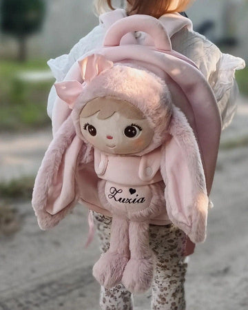 Sac à dos doudou rose